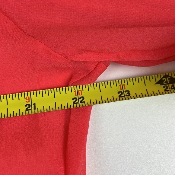 ERIN Fetherston Coral Revolve Silk Blouse - Picture 7 of 11